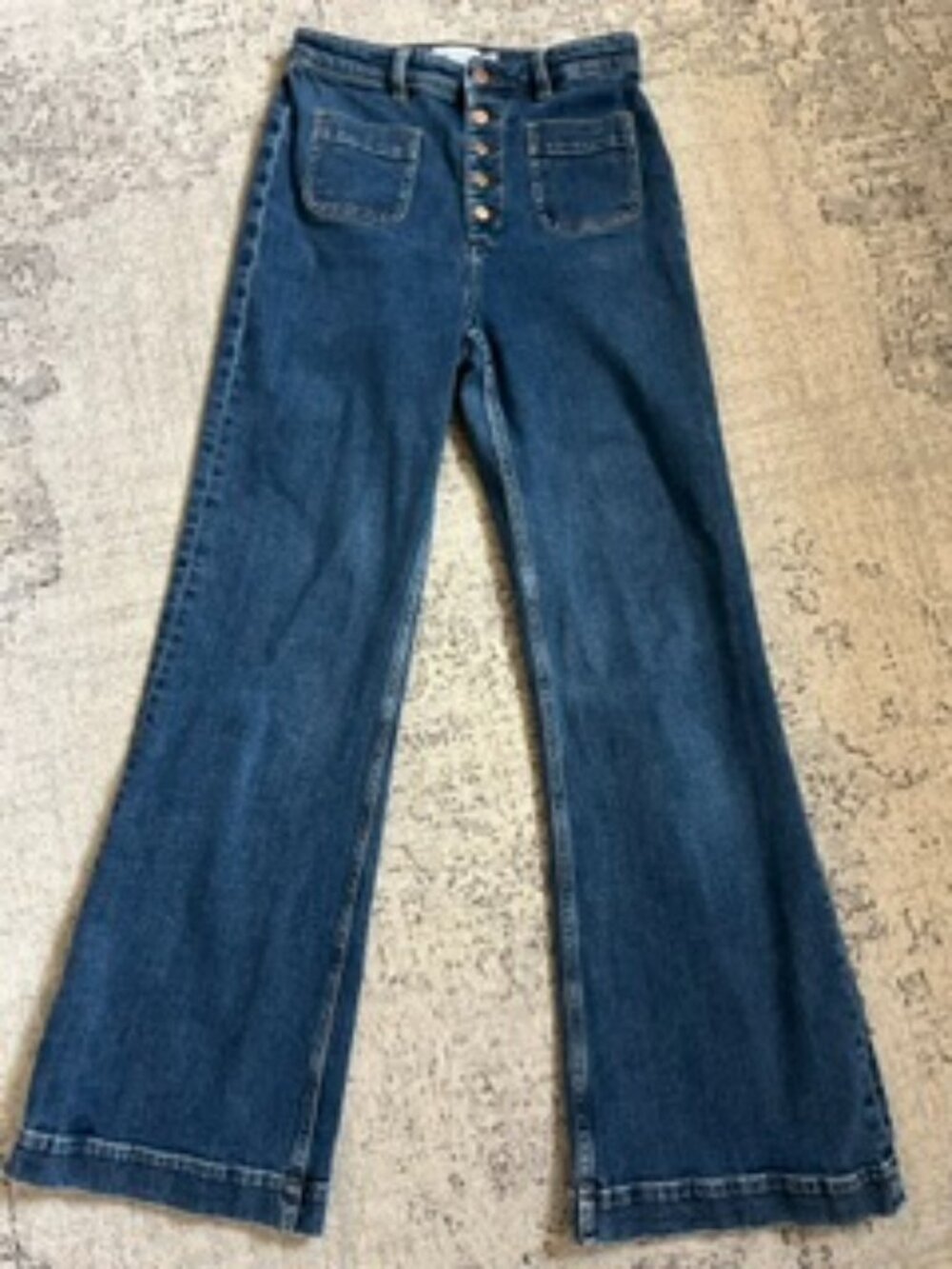 & Other Stories High-Rise Wide Leg Jeans Women's 6